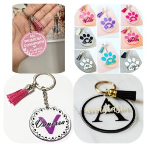 LLAVERO DE METACRILATO